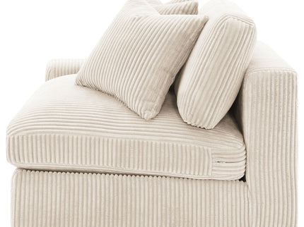 Upton - Reversible Sectional Sofa With Oversized Chaise - Sand