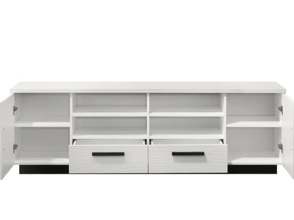 Matilda - TV Stand With Drawers - White Finish