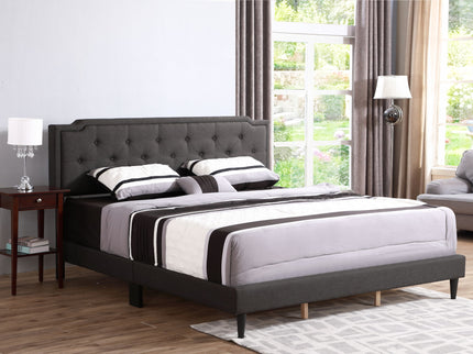 Button Tufted Bed Charming For Cozy Spaces