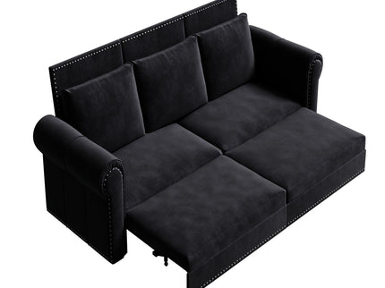 Chesterfield Sofa & Pull Out Bed