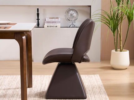 Modern Swivel Dining Chair With High Back