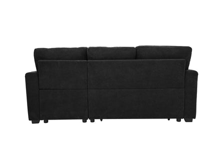 Sleeper Sectional With Pull Out Bed, Reversible Chaise