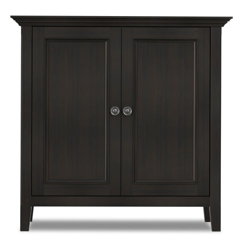 Amherst - 2 Door Storage Cabinet & Adjustable Shelving - Brown