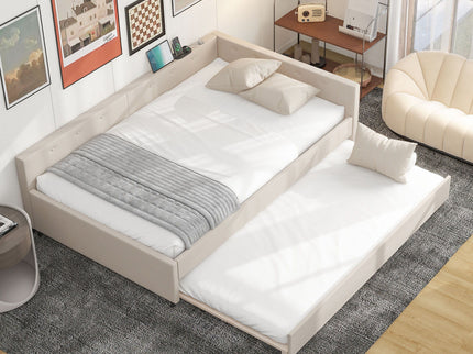 Platform Bed With USB Ports
