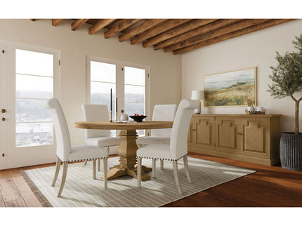 Rhea - Round Dining Table - Rustic