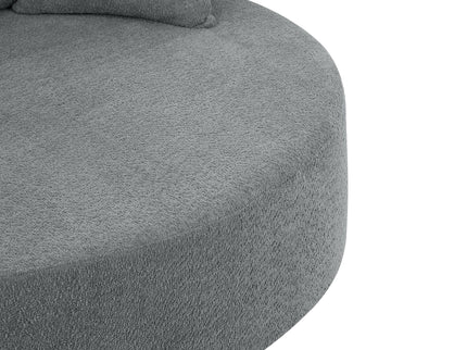 360° Swivel Accent Barrel Chair With 3 Removable Pillows For Living Room