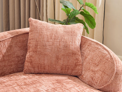 Curved Compressed Sofa, Nordic-Style Design For Living Room
