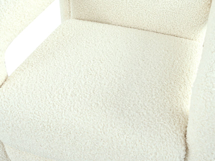 Push Back Recliner Armchair Upholstered Recliner Chair Single Sofa With Adjustable Backrest