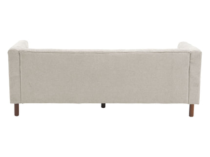 Upholstered Sofa Modern 3 Seater Sofa Couch With Tufted Design For Living Room
