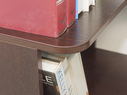 L-Shaped Corner Bookshelf