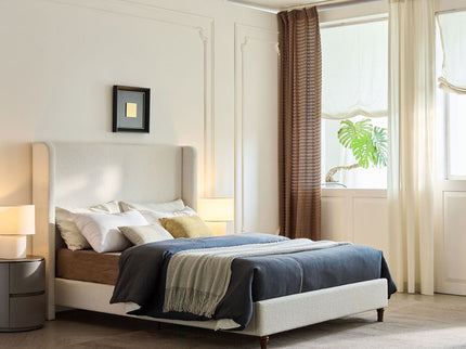 Harper - Tall Headboard Upholstered Bed With Elegant Simplicity