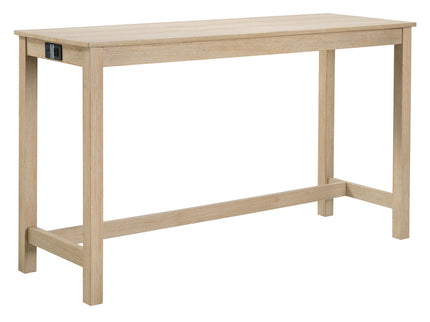 4 Piece Bar Table Set With Power Outlet