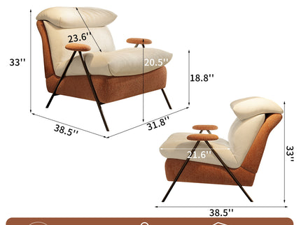 Ergonomic Single Chair