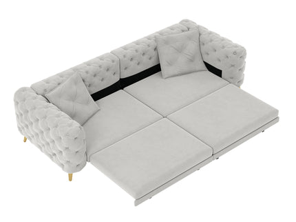 3-In-1 Convertible Sleeper Sofa
