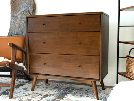 Caroline - Dresser 3 Drawer - Brown / Wood