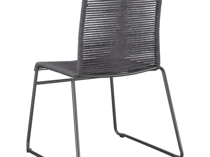 Jerome - Stackable Side Chair (Set of 2) - Charcoal