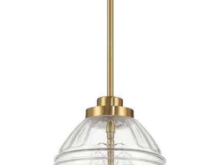 Ember - 3 Candle Lights Chain Pendant - Clear / Gold