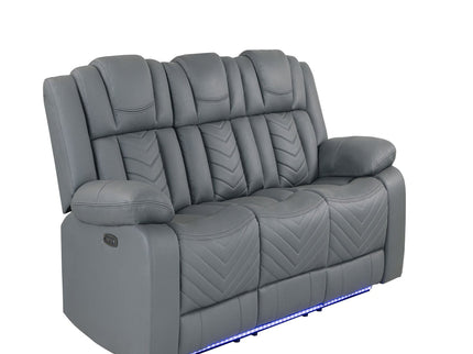 Raize - Power Living Room Set With Storage Console And Cup Holders