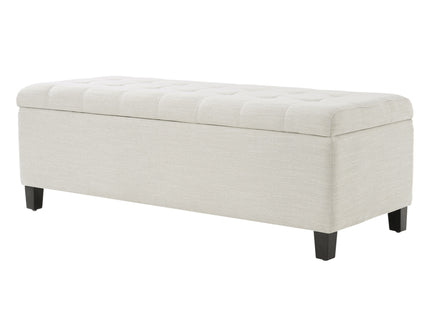 Upholstered Storage Ottoman Bench
