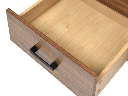 24'' Bathroom Vanity With Basin Sink, 3 Drawer Storage Cabinet - Natural Wood