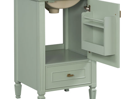 Retro Bathroom Vanity With Sink