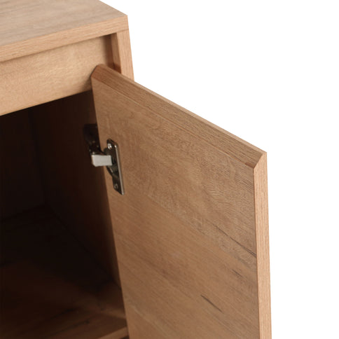 Freestanding Bathroom Vanity With Sink, 2 Small Storage Cabinets, Soft Close Doors