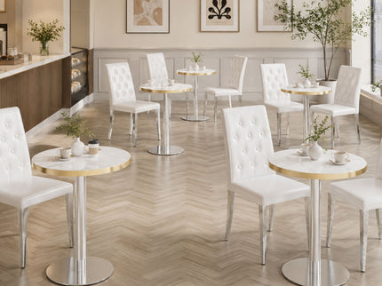 Elegant Modern Round Bistro Table