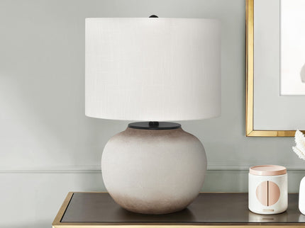 Modern Lighting, Table Lamp, Ceramic - Cream