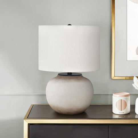 Modern Lighting, Table Lamp, Ceramic - Cream