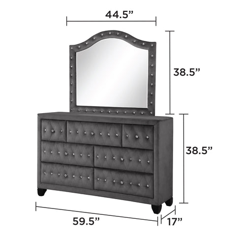 Sophia - Upholstered Bedroom Set