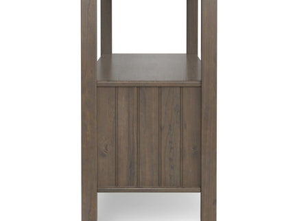 Lev - Console Table - Smoky Brown