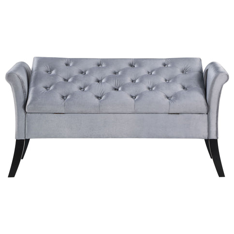 Pasley - Rolled Arm Storage Bench