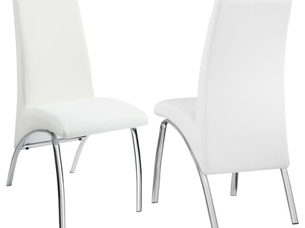 Darby - Upholstered Dining Side Chair (Set of 2) - White