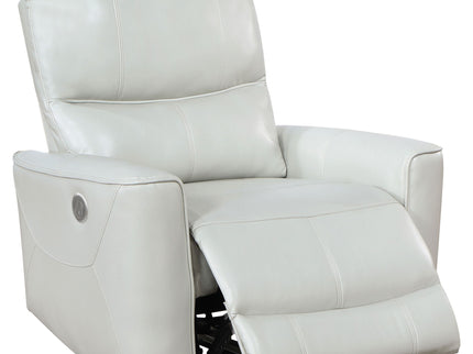 Amberly - 3 Piece Power Reclining Sofa Set - Light Gray