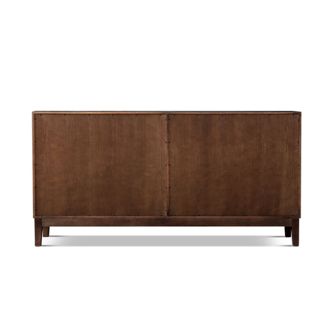 Koa - 4 Door Sideboard - Dark Brown