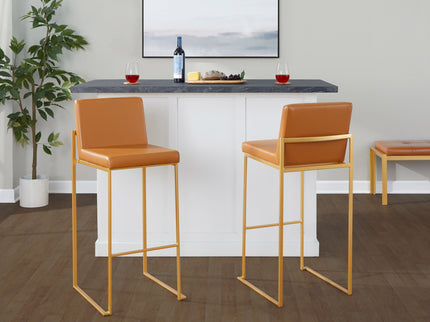 Fuji - Contemporary Design High Back Barstool