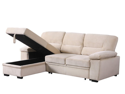 Kipling - Reversible Sleeper Sectional Sofa Chaise