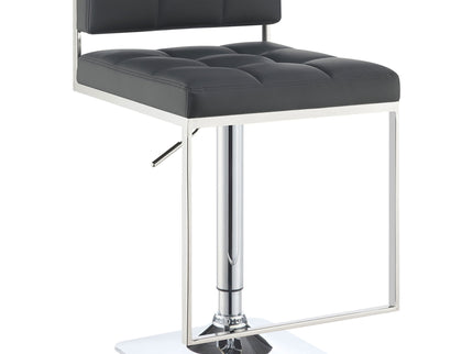Adjustable Bar Stool, Height-Adjustable For Modern Dining Spaces