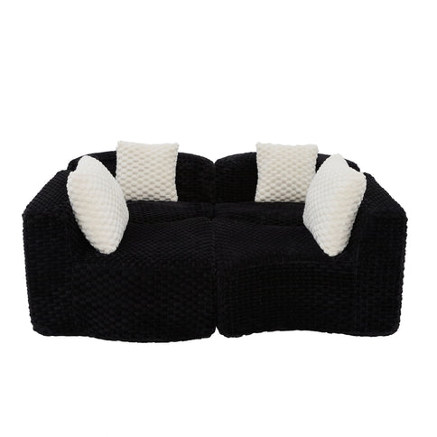 Modular Sectional Sofa With Free Combination Design