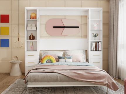Multifunctional Vertical Murphy Wall Bed