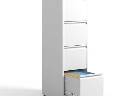 Steel Drawer Vertical File Cabinet With Lock For A4 Legal / Letter Size