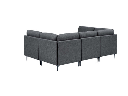 Upholstered Modular Sectional & Tall Legs