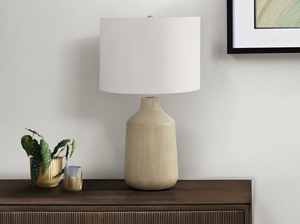 Lighting, Table Lamp, Concrete, Contemporary