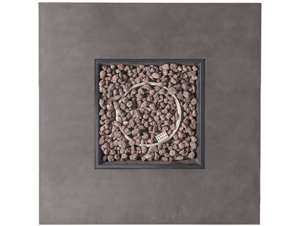 Modern Square Fire Pit With 50, 000 Btu