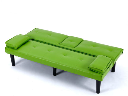Sofa Bed With Foldable Design And Cup Holder