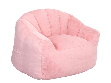 Beanbag Chair, Beanbag Sofa Chair With Armrests Stuffed High Density Foam