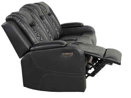 Benz - LED & Power Recliner With Adjustable Headrests And Ambient LED Lighting