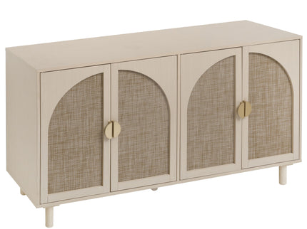 4 Door Cabinet, Customizable Storage System
