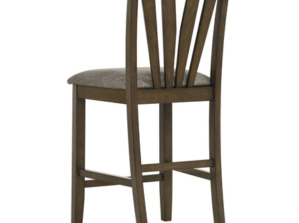 Maxine - 5 Piece Counter Height Dining Set - Brown