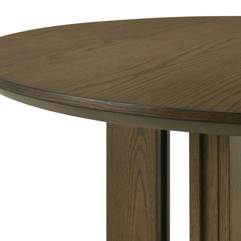 Crispin - Round Counter Height Dining Table - Brown